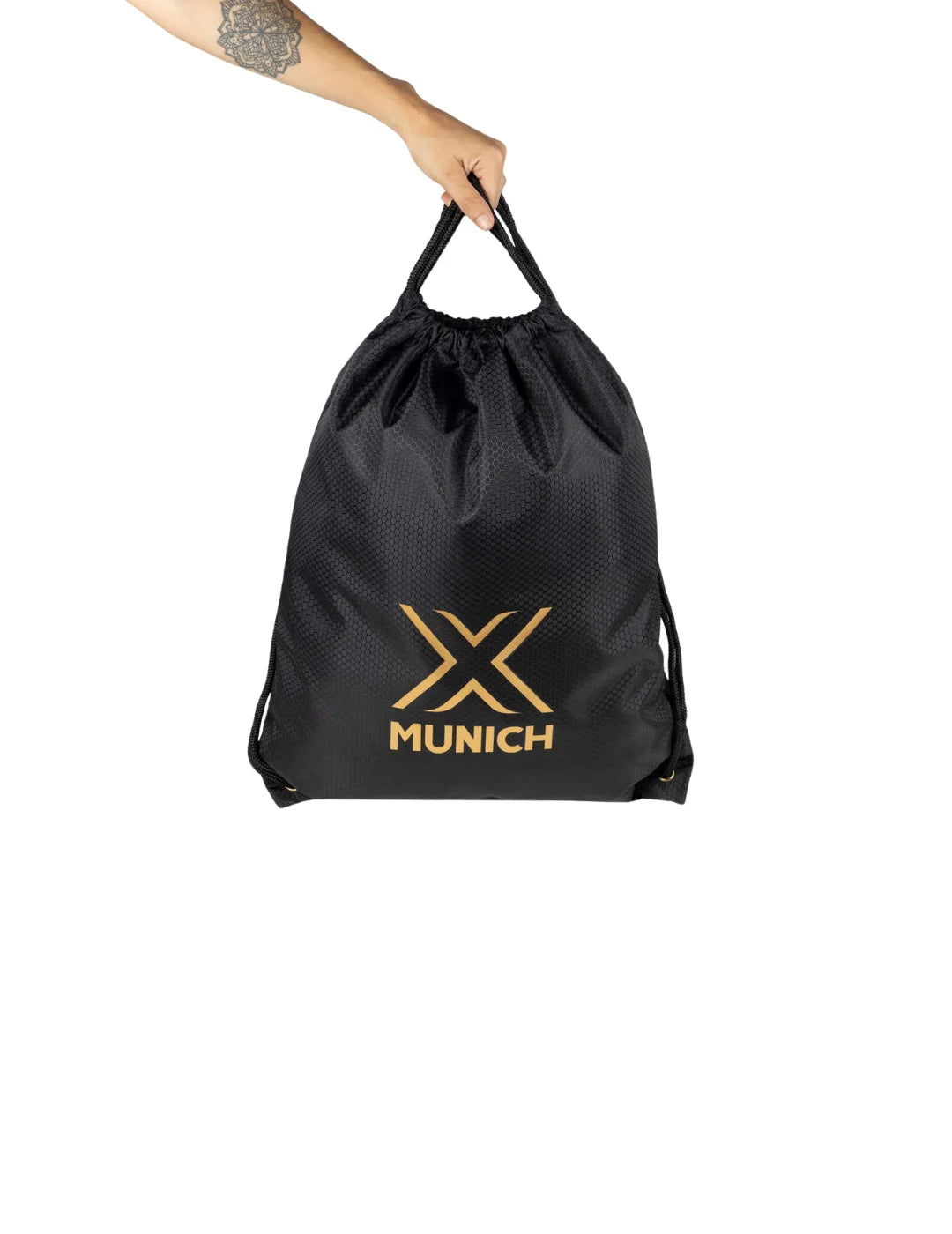 Bolsa Gimnasio Munich Premium Negro | Bicos de Fío