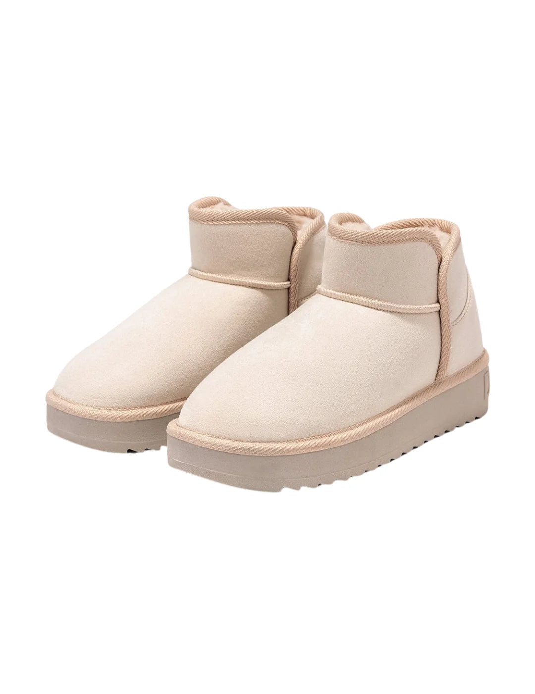 Bota Australiana D.Franklin Nordic Low Basic Beige | Bicos de Fío