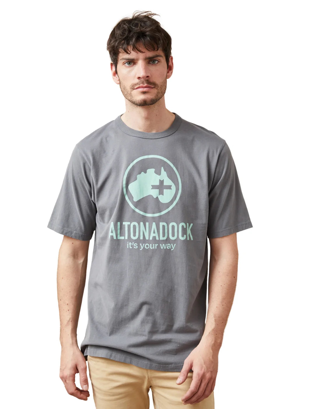 Camiseta Altonadock Logo It s Your Way Gris