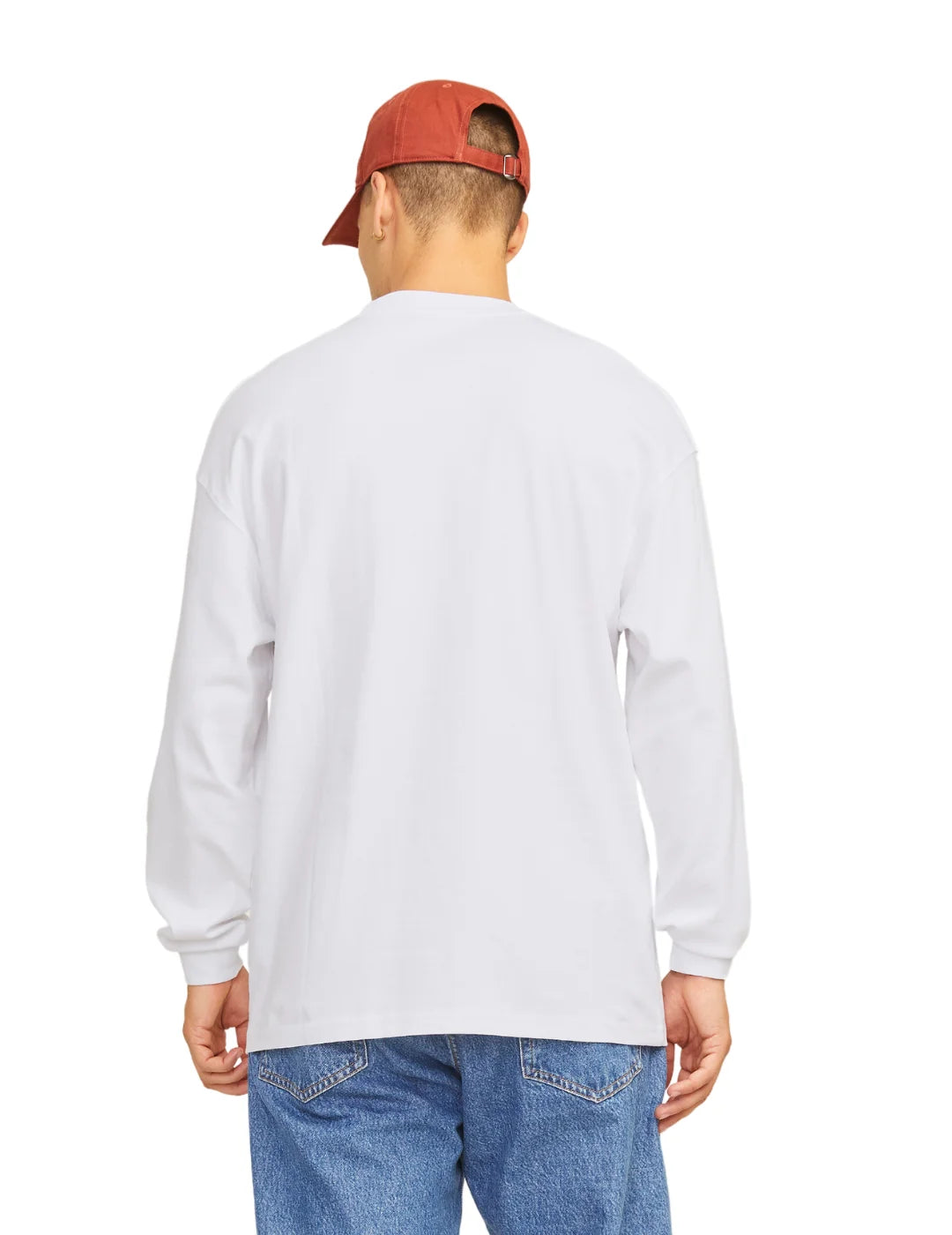 Camiseta Manga Larga Jack&Jones Urban Blanco | Bicos De Fío