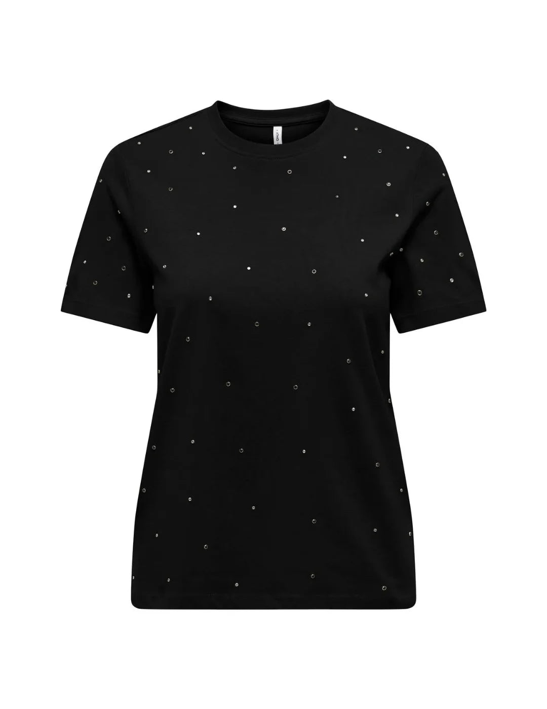 Camiseta Brillos ONLY Globe Negro | Bicos de Fío