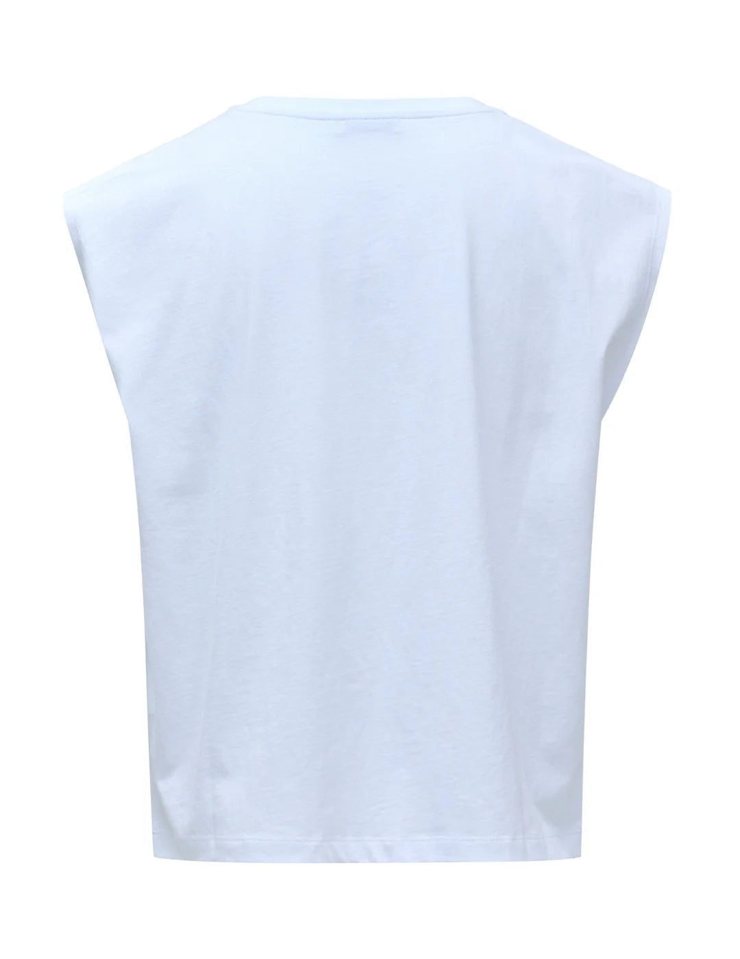 Camiseta Hombreras Salsa Jeans Blanco | Bicos de Fío