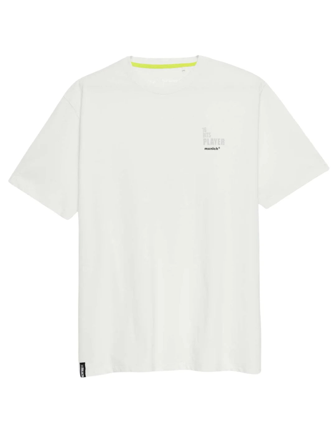 Camiseta Oversize Munich Gamer Blanco | Bicos de Fío