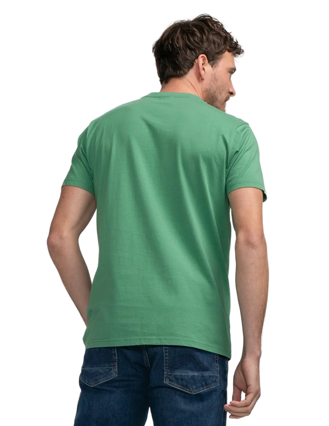 Camiseta Petrol Industries Nushagak Verde | Bicos de Fío