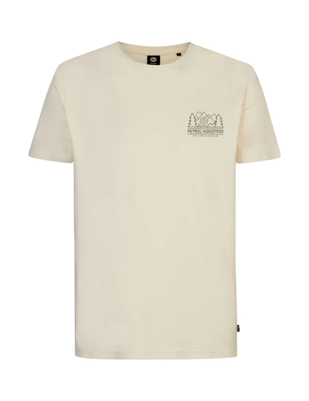 Camiseta Petrol Industries Tuluksak Beige | Bicos de Fío