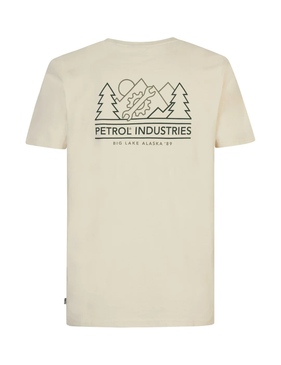 Camiseta Petrol Industries Tuluksak Beige | Bicos de Fío