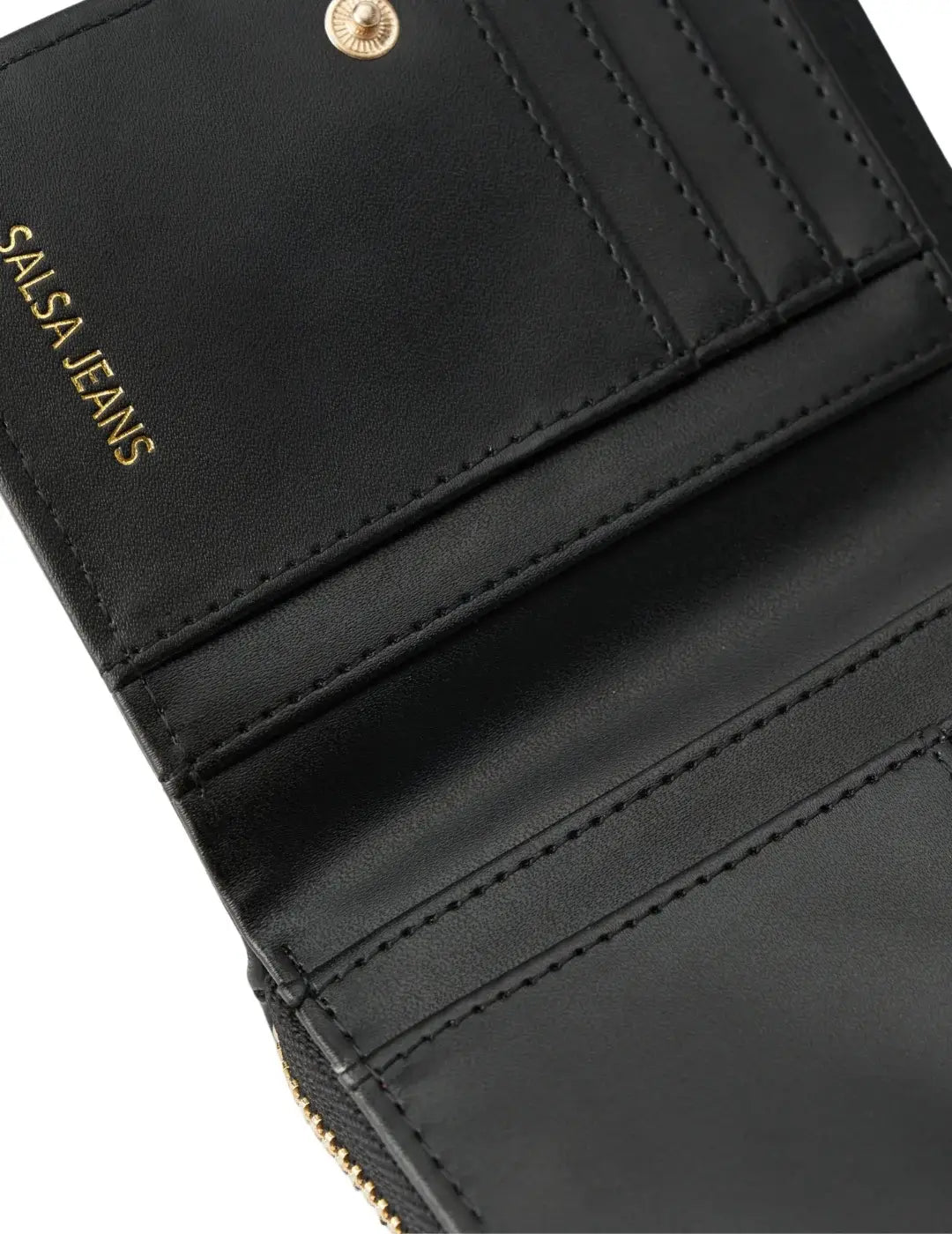 Cartera Acolchada Salsa Jeans Negro | Bicos de Fío