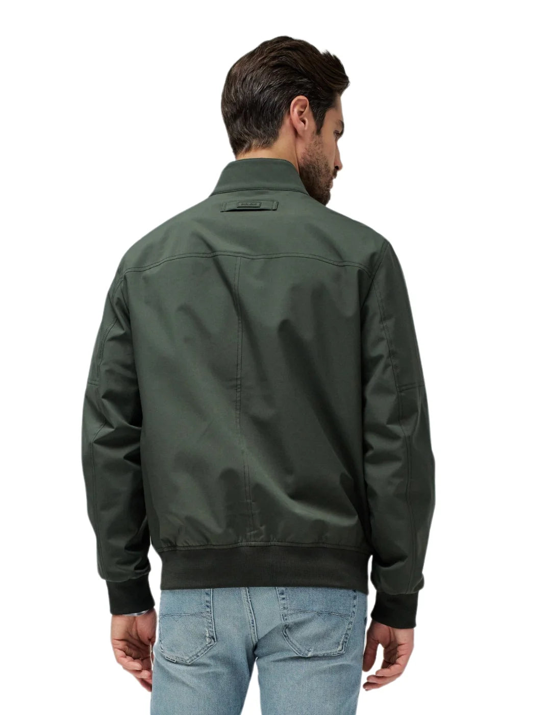 Chaqueta Bomber Ligera Salsa Jeans Verde | Bicos de Fío