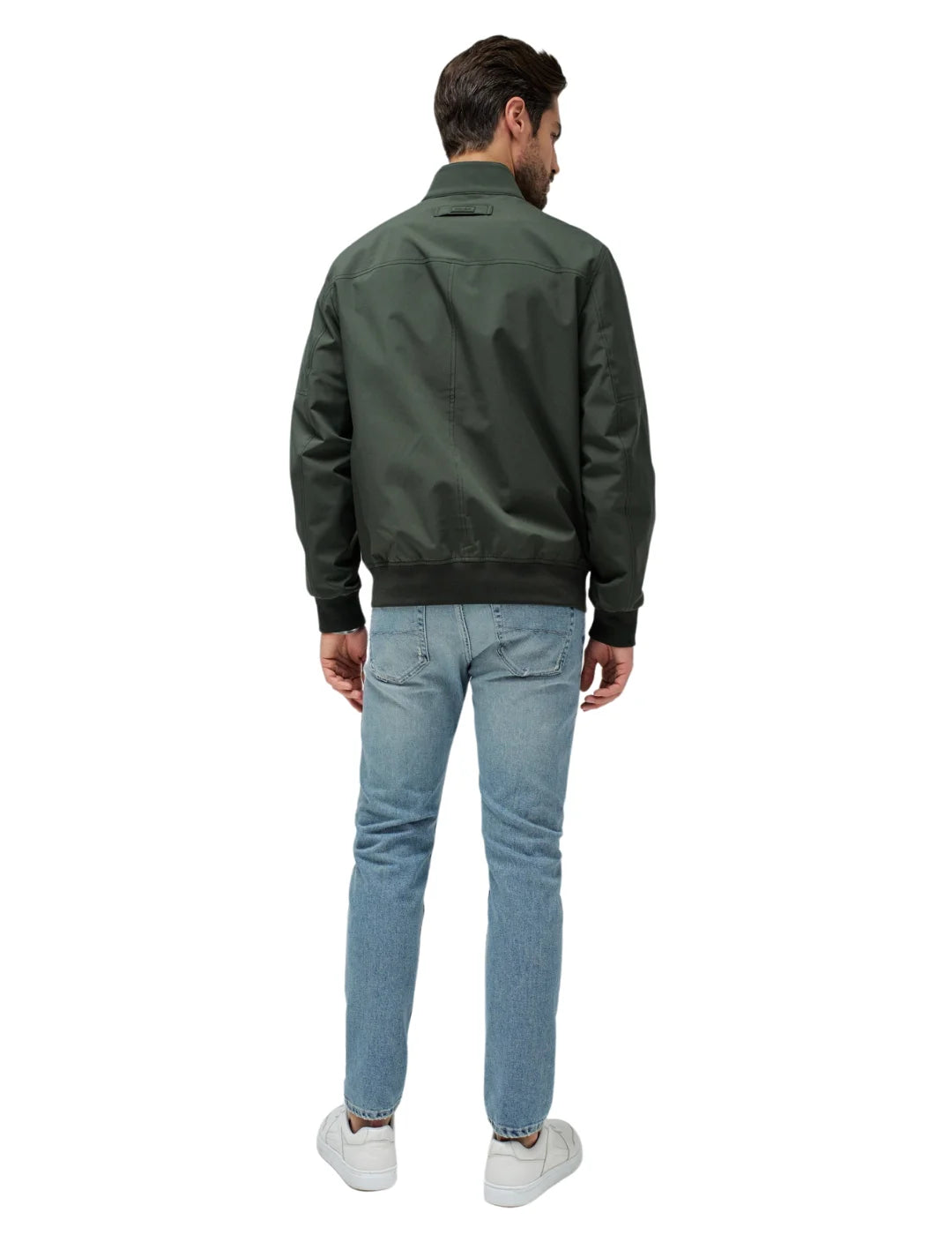 Chaqueta Bomber Ligera Salsa Jeans Verde | Bicos de Fío