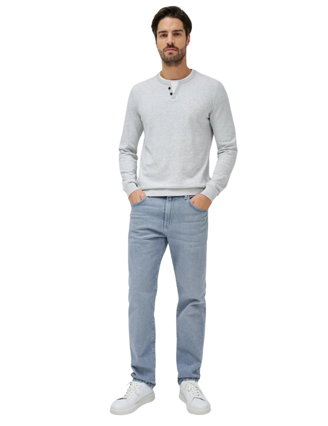 Jersey Punto Salsa Jeans Gris | Bicos de Fío