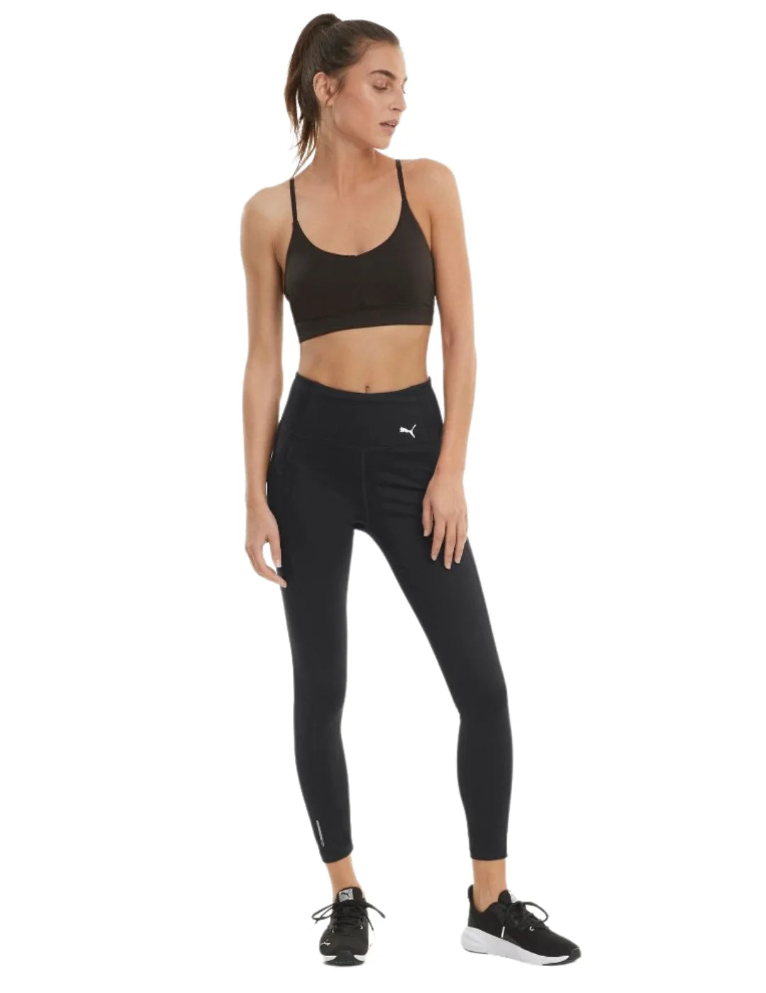 Leggins Deporte PUMA Favourite Forever 7/8 Negro | Bicos de Fío