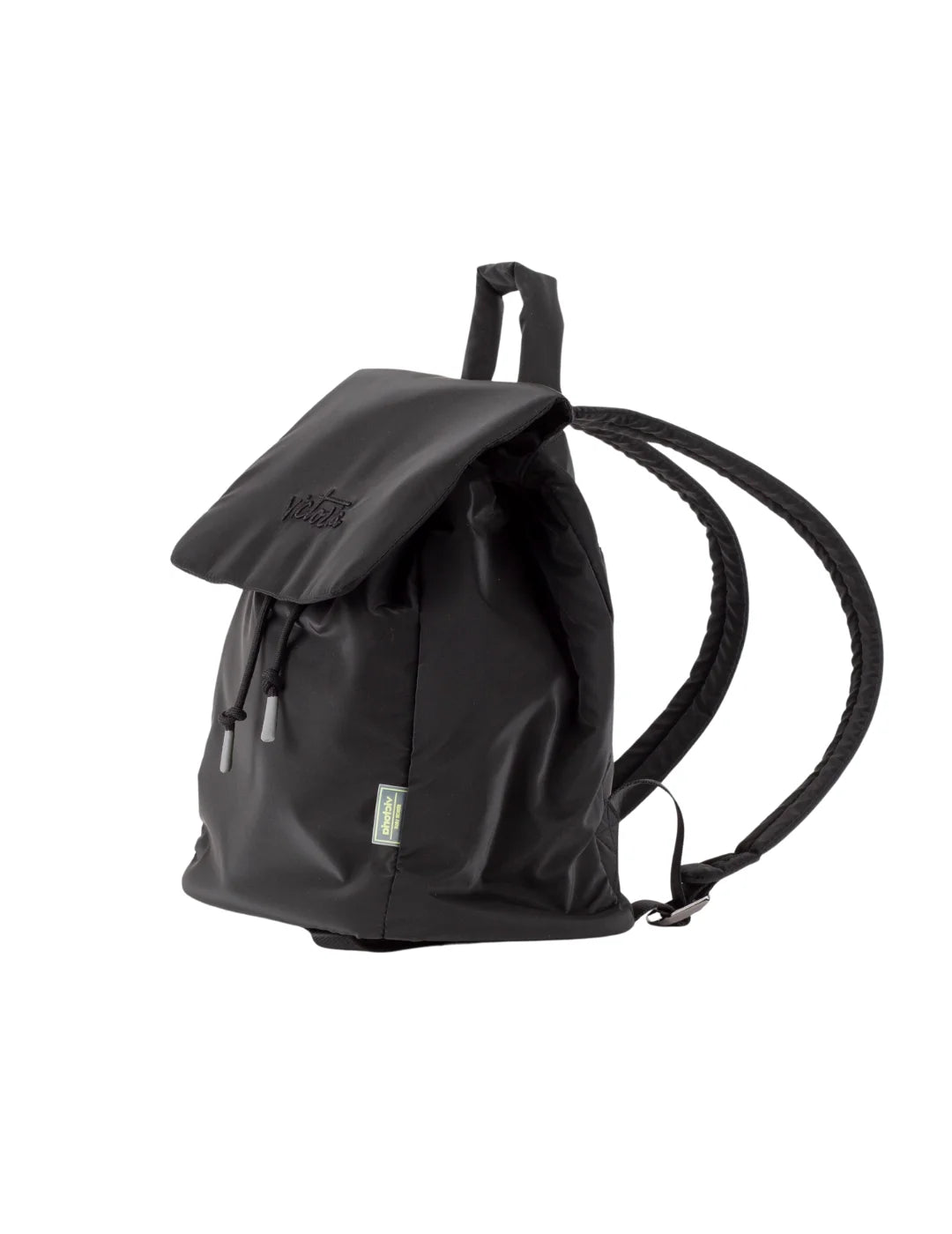 Mochila Nylon Metalizado Victoria Negro | Bicos de Fío