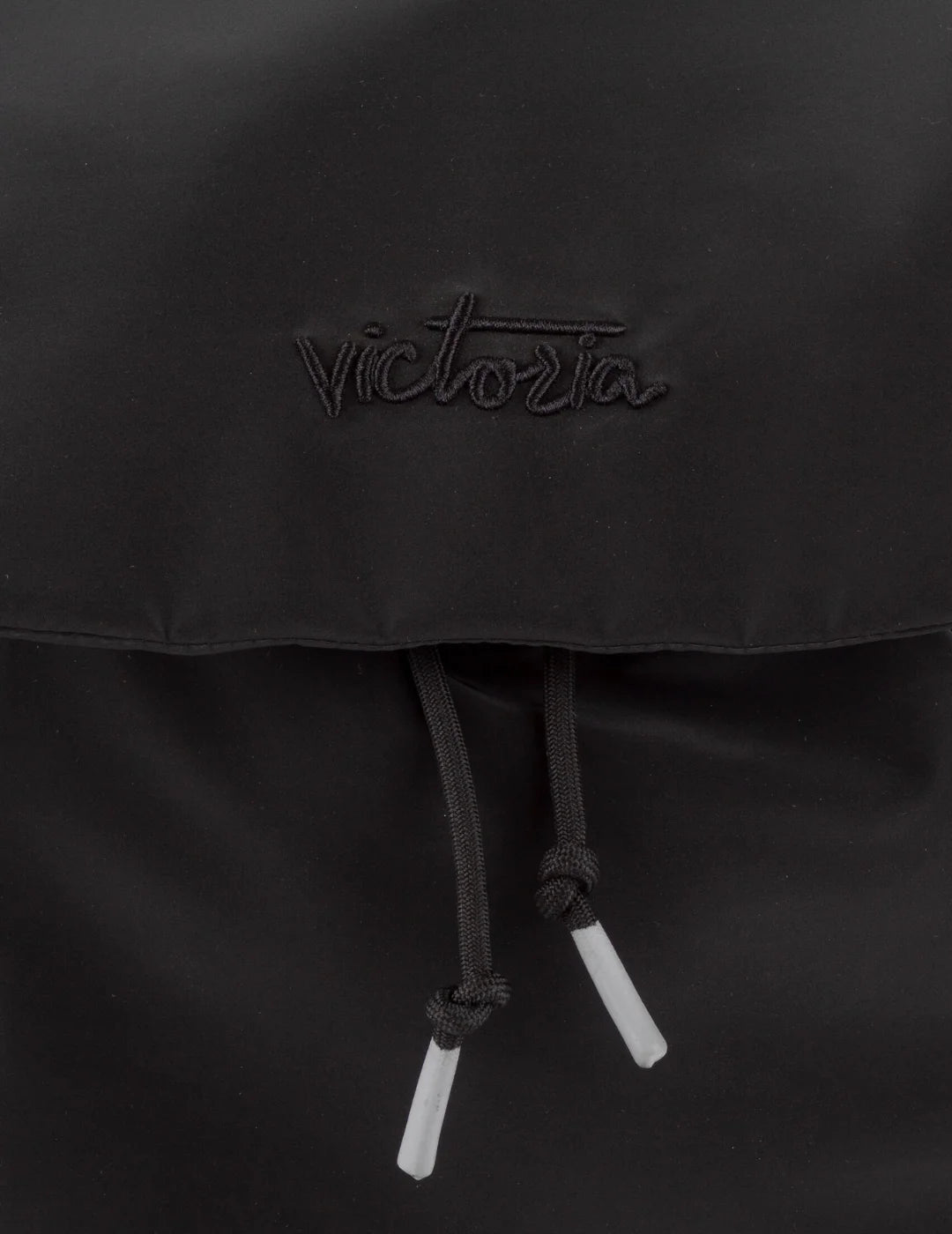 Mochila Nylon Metalizado Victoria Negro | Bicos de Fío