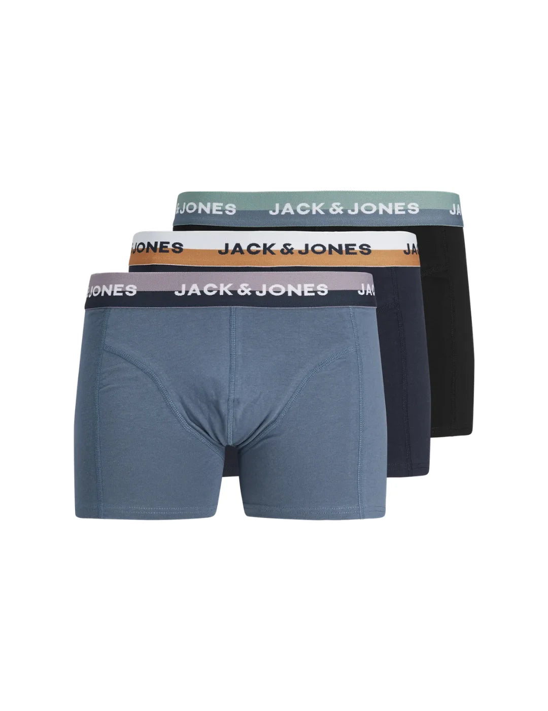 Pack 3 Boxer Jack&Jones Heric Azul | Bicos de Fío