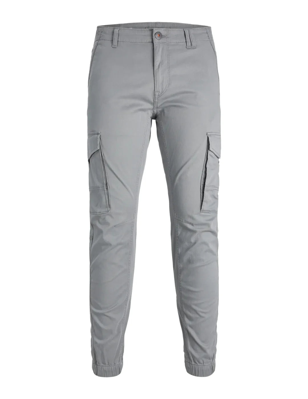 Pantalón Cargo Puño Jack&Jones Paul Gris Claro | Bicos de Fío