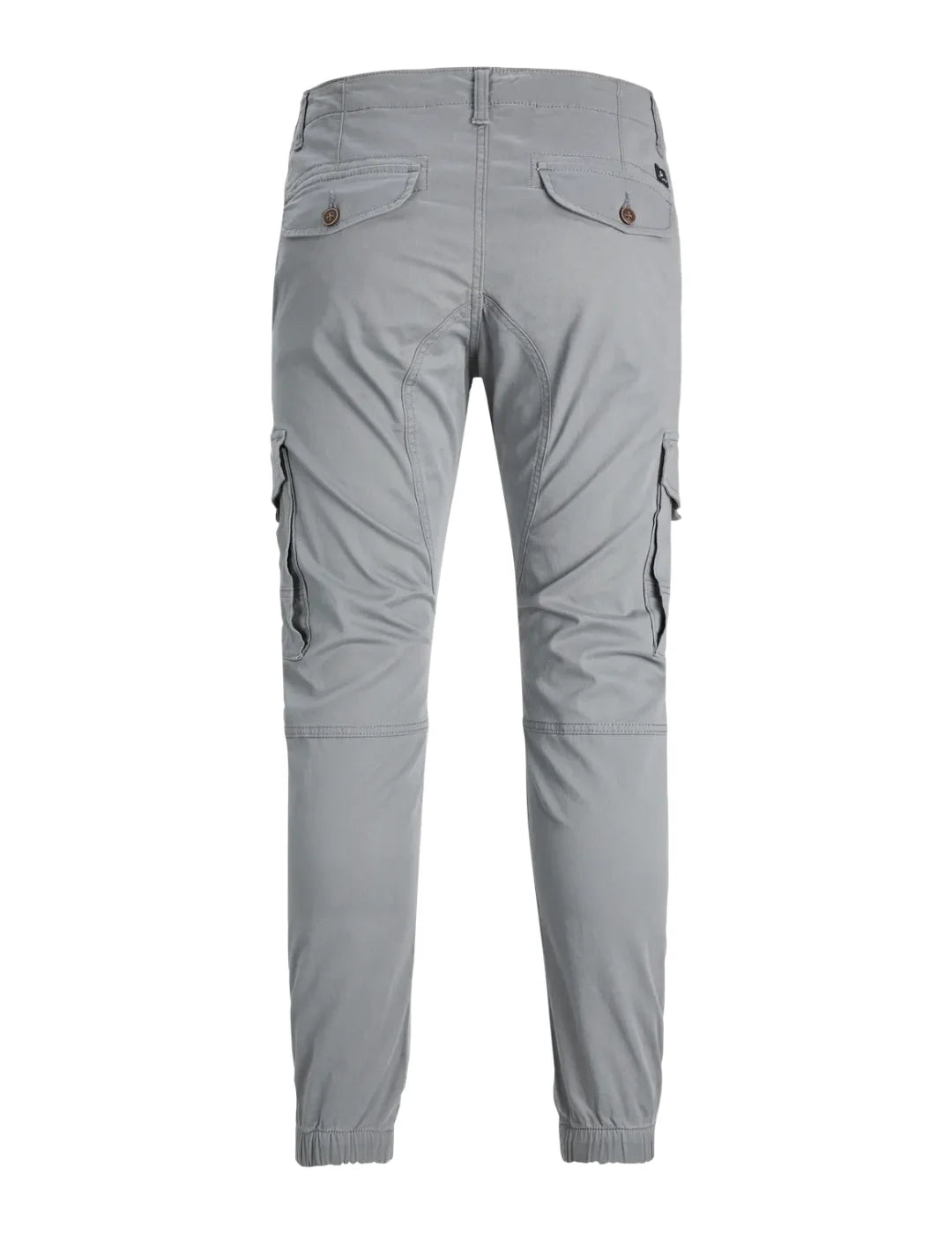 Pantalón Cargo Puño Jack&Jones Paul Gris Claro | Bicos de Fío