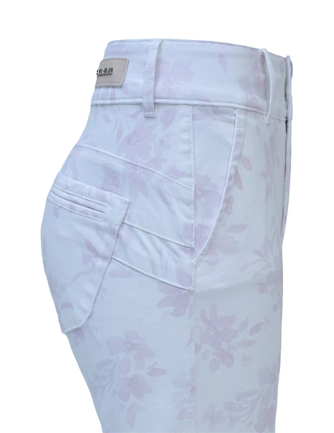 Pantalón Chino Secret Salsa Jeans Print Flores | Bicos de Fío