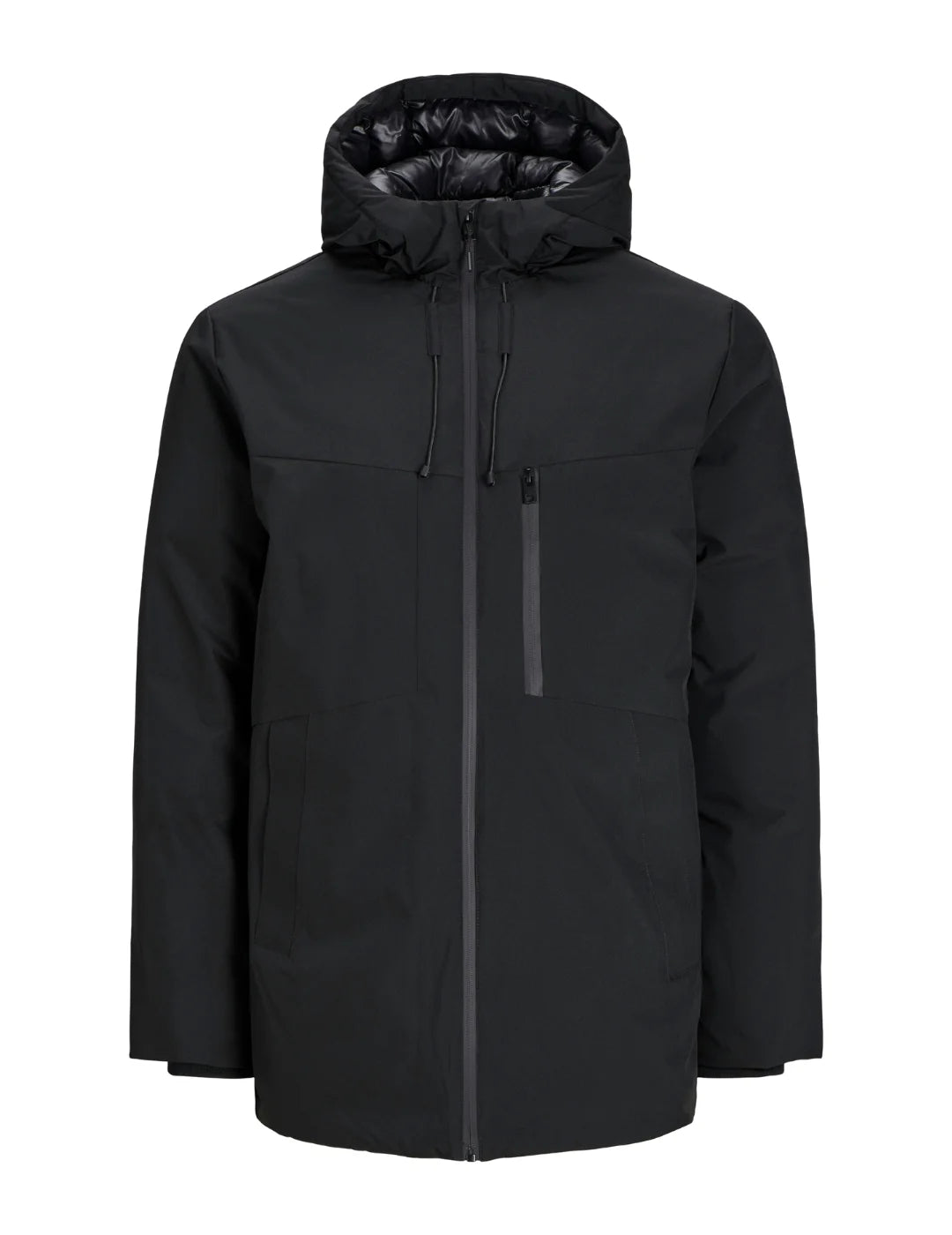 Parka Jack&Jones Payne Negro | Bicos de Fío