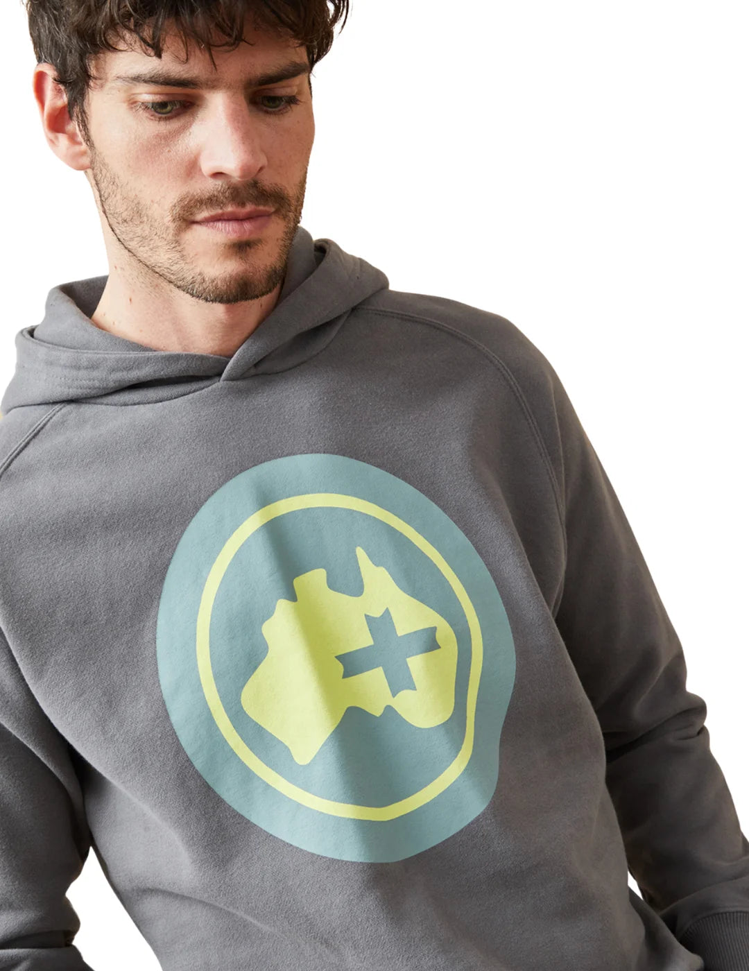 Sudadera Capucha Altonadock Logo Gris | Bicos de Fío