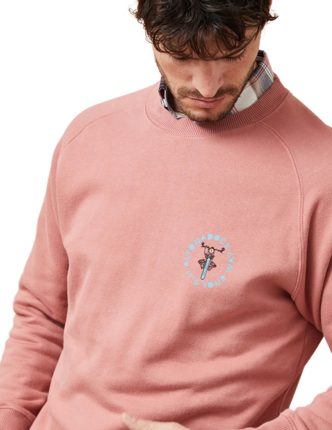 Sudadera Altonadock It´s Your Way Moto Coral | Bicos de Fío