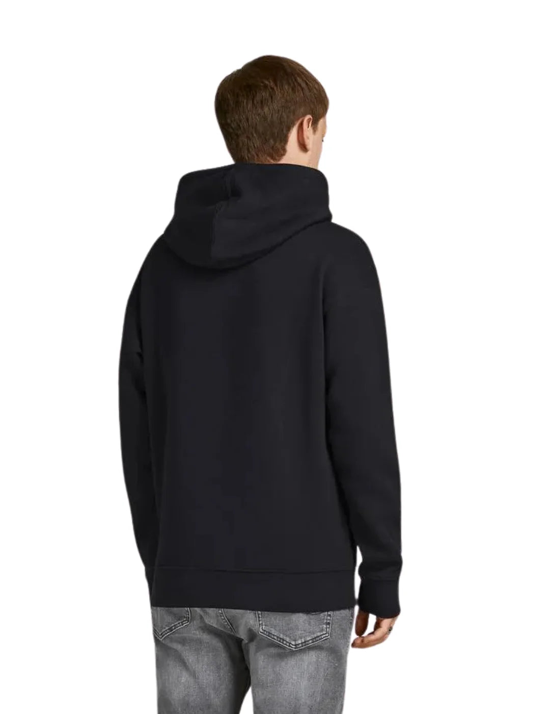 Sudadera Capucha Jack&Jones Bradley Negro | Bicos de Fío