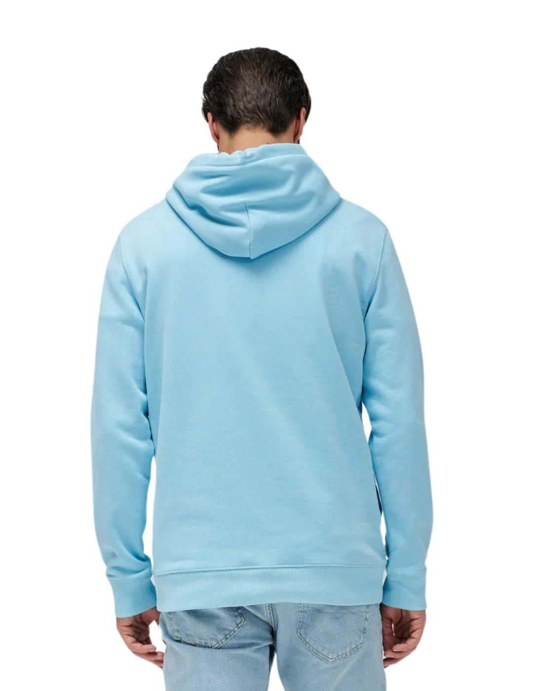 Sudadera Capucha Salsa Jeans Logo Azul Claro | Bicos de Fío