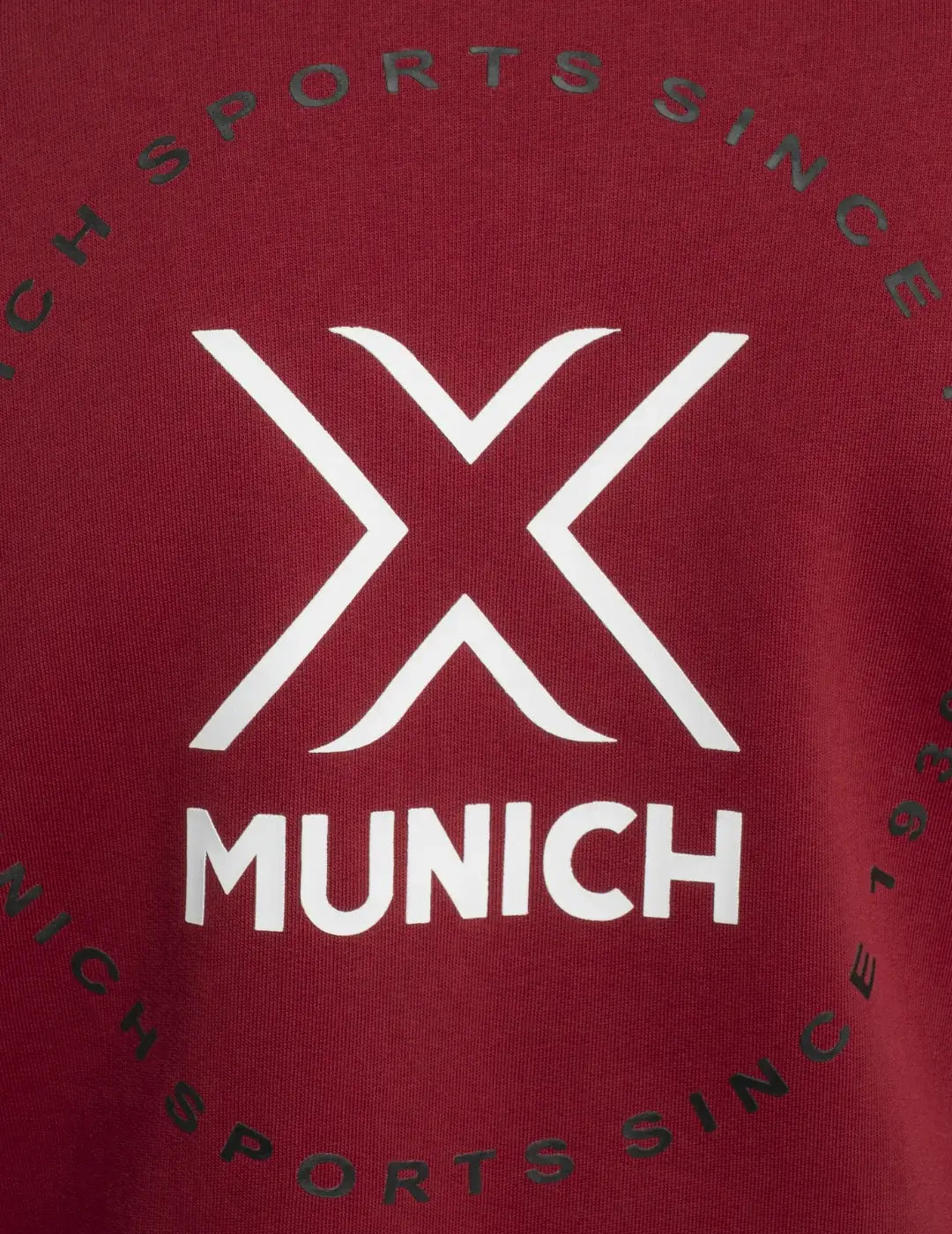 Sudadera Munich Athletic Breaker Granate | Bicos de Fío