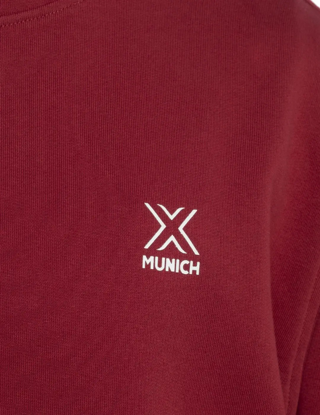 Sudadera Munich Athletic Breaker Granate | Bicos de Fío