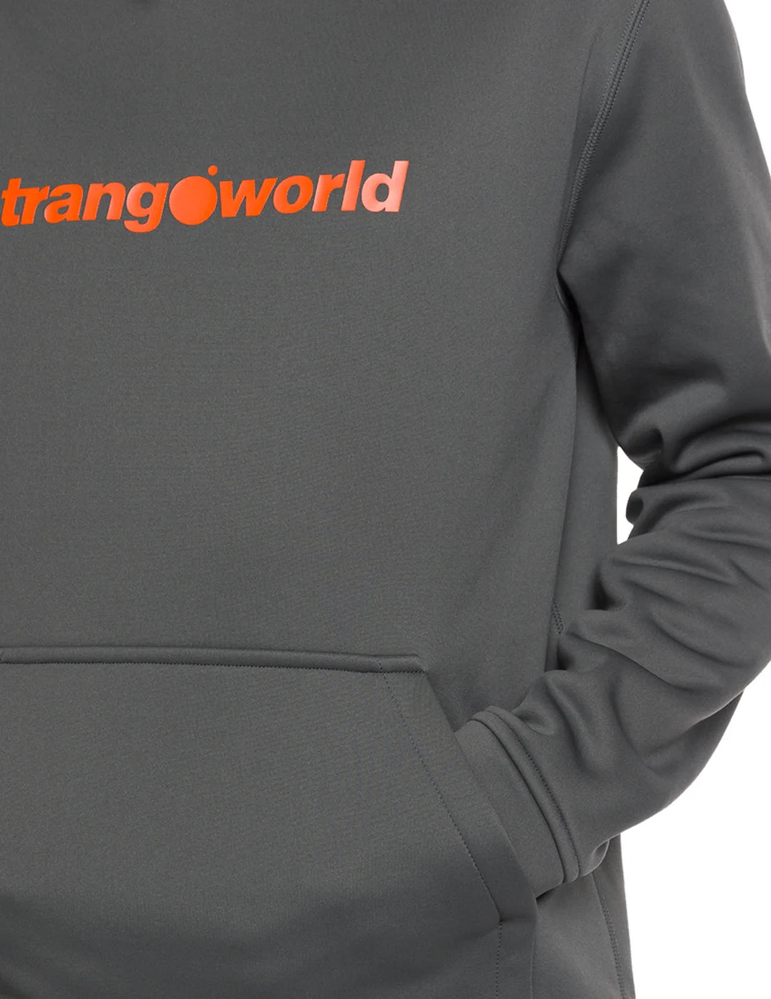 Sudadera Trangoworld Login Gris | Bicos de Fío