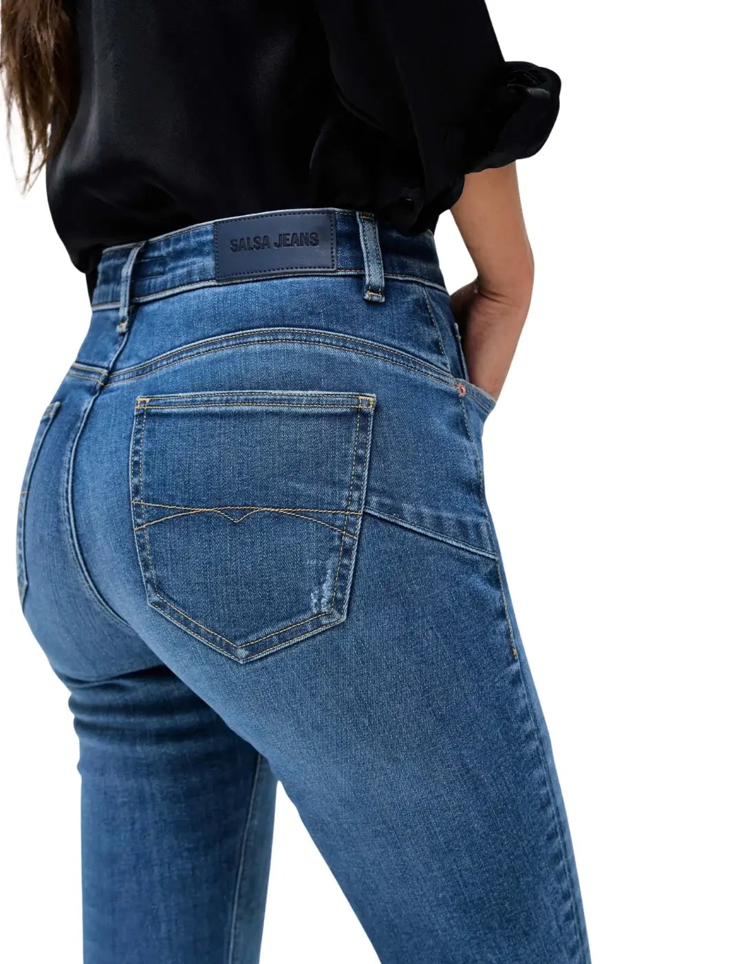 Vaqueros Salsa Jeans Faith Push In Skinny Azul | Bicos de Fío