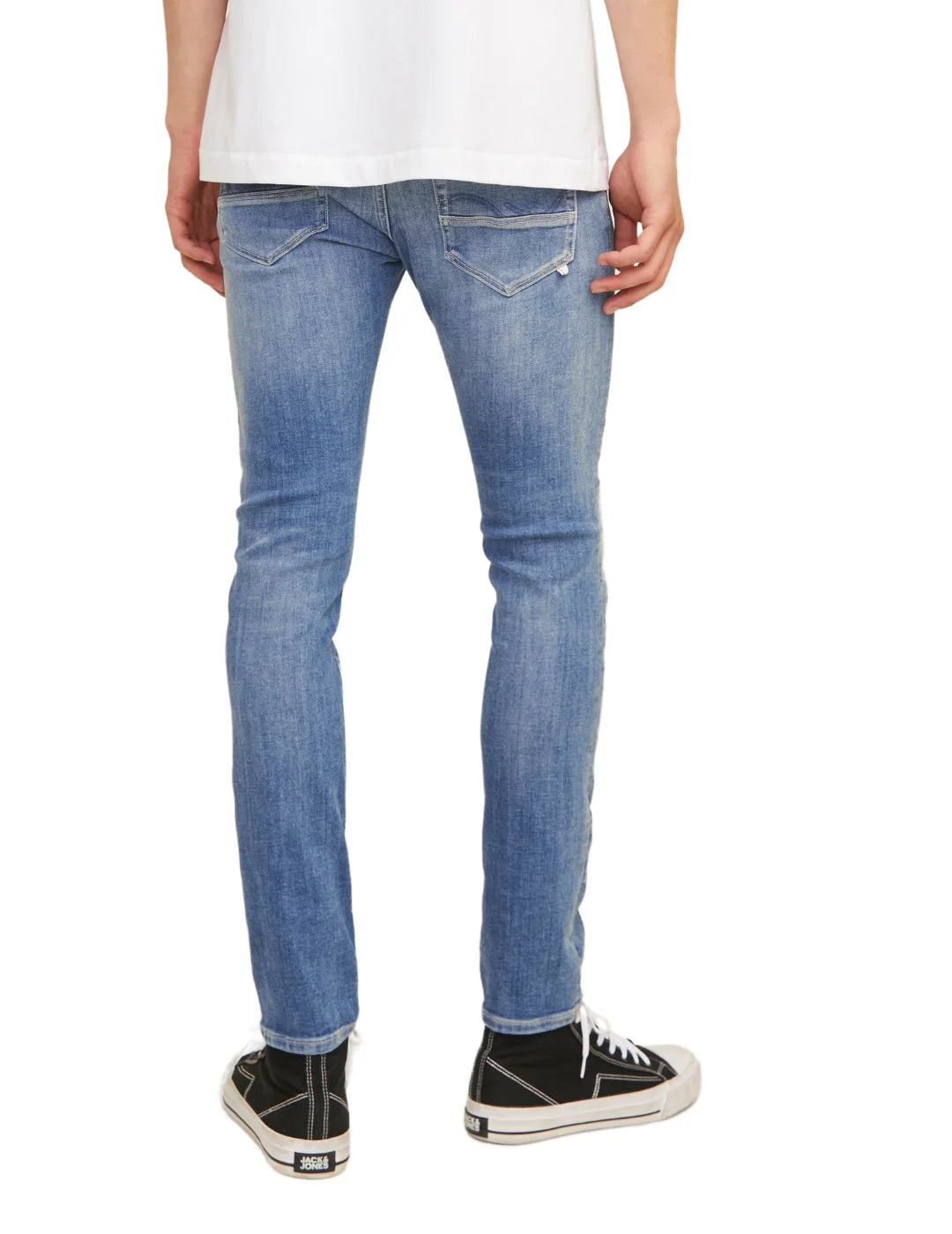 Vaqueros Jack&Jones Glenn Fox AM489 Azul | Bicos de Fío