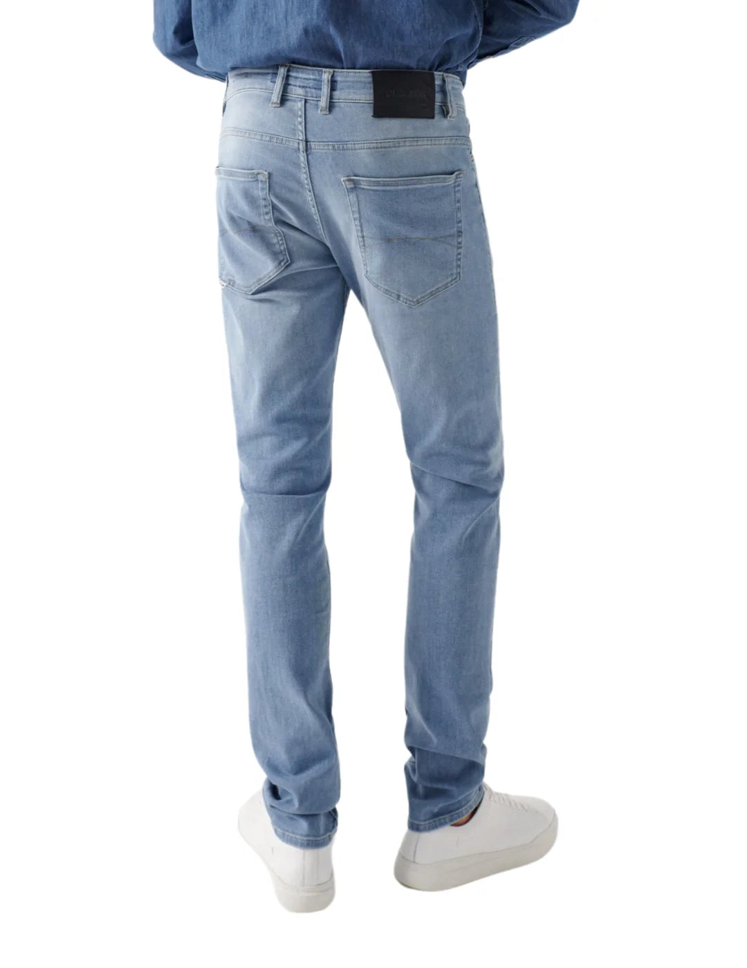 Vaqueros Regular Salsa Jeans S-Repel Azul | Bicos de Fío