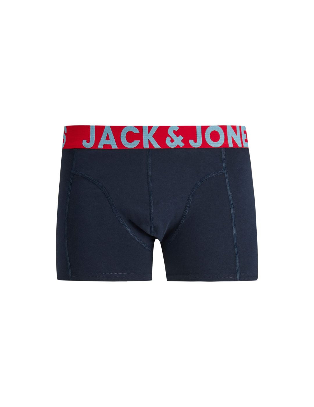 Pack de 3 Boxer Jack and Jones Crazy Marino-Gris-Negro - Bicos de Fío