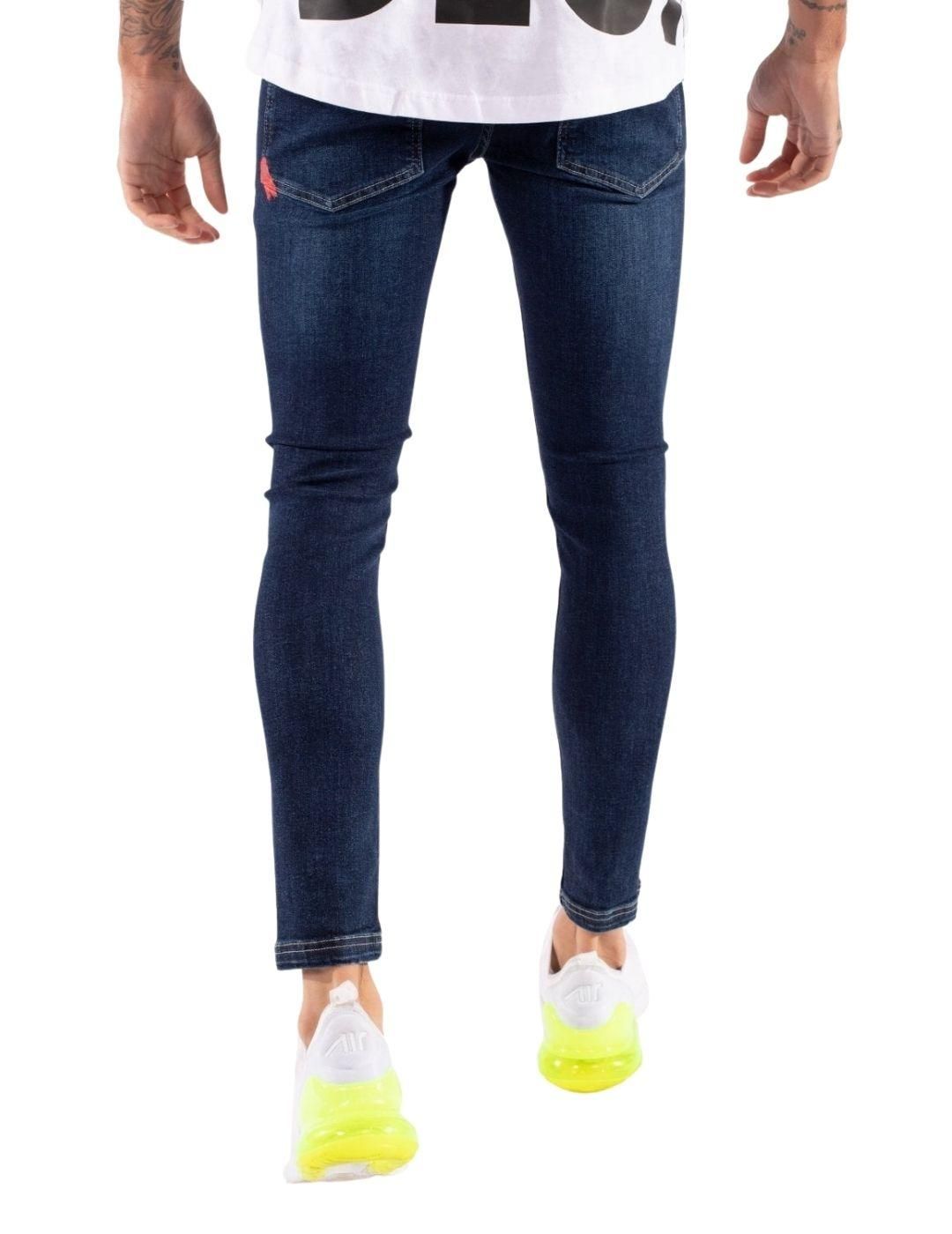 Vaqueros 11 Degrees Skinny Indigo